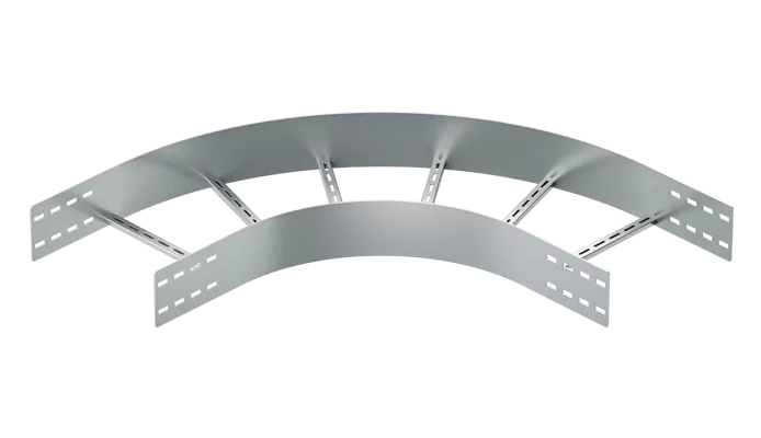 Угол горизонтальный 90 градусов для лестничного лотка 200x120x450 WPLB 120-20F